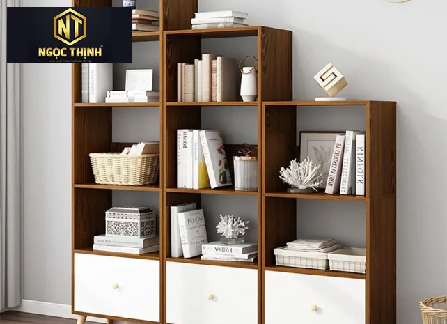 KỆ TRANG TRÍ ĐỰNG ĐỒ CÓ CHÂN MẪU 01